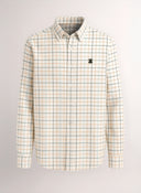 Camisa Villela Cuadros Caza Cuello Botón Hombre