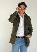 Sahariana Verde Kaki España Hombre