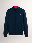 Chaqueta Azul Cremallera Hombre