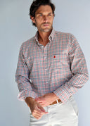 Camisa Cuadros Villela Fina Hombre