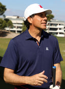 Polo Azul España Ultraligero Hombre