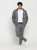 Men's Gray Tracksuit Pants