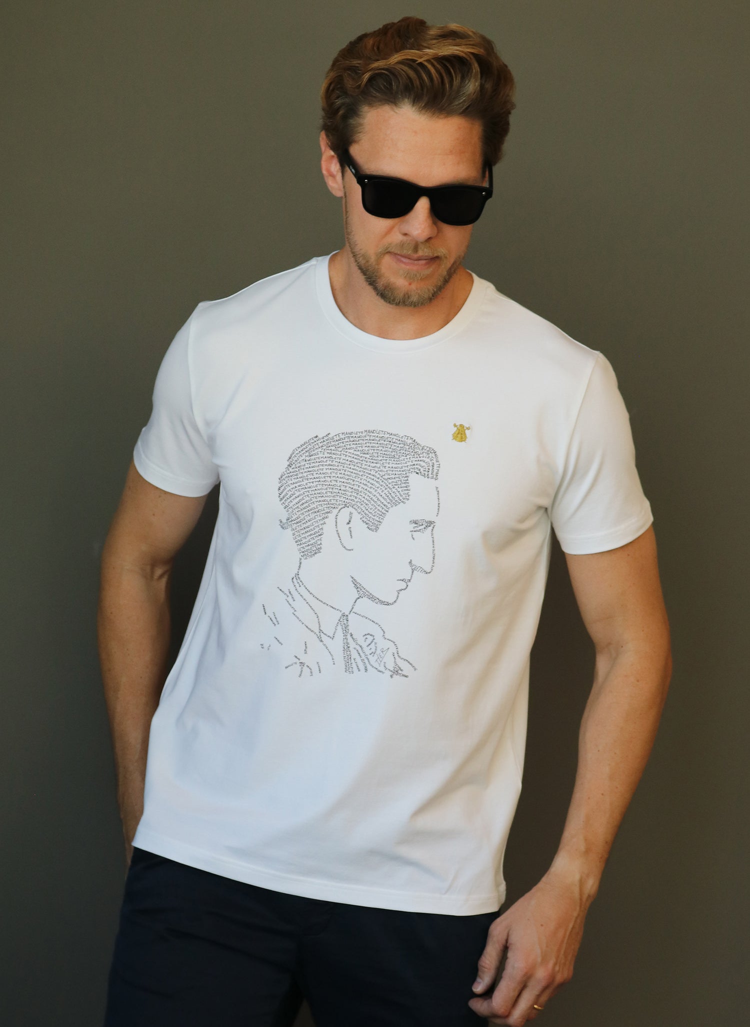 T-shirt Homme Anthracite Hommage à Pizarro
