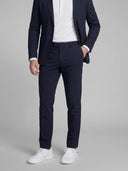 Men's Elastic Technical Blue Suit