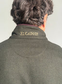 Chaqueta Loden Verde Kaki Hombre