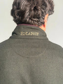 Chaqueta Loden Verde Kaki Hombre