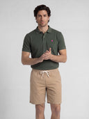 Bermudas Camel Cordón Hombre