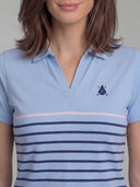 Polo Femme Fraise Interlock Golf