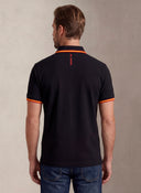 Polo Negro España Clásico Hombre