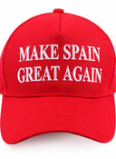 Casquette bleu marine Drapeau de l'Espagne