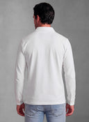 Polera Blanca Algodón Mercerizado Hombre