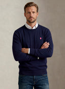 Jersey Cuello Caja Azul Marino Hombre