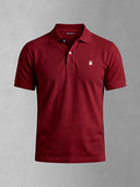 Polo Classic Burdeos Hombre