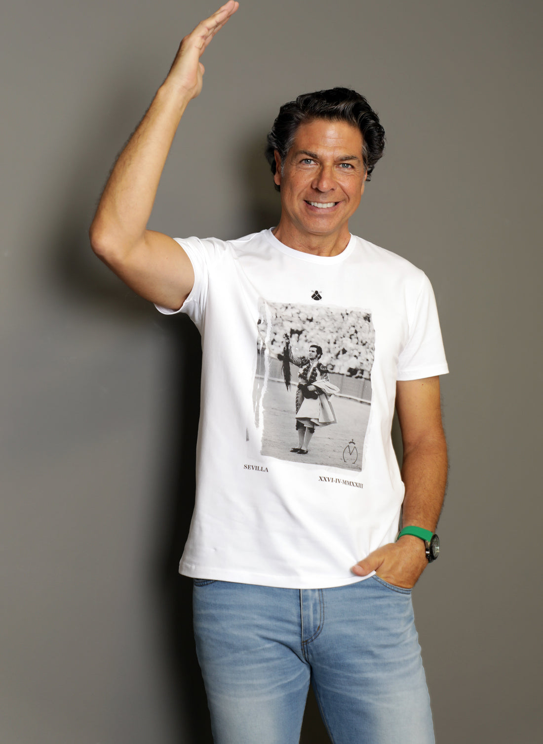 T-Shirt Homme Anthrazit Hommage à Pizarro