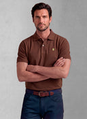 Polo Classic Marrón Hombre