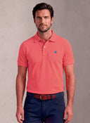 Polo Classic Coral Hombre