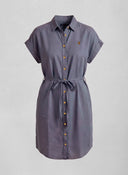 Vestido Azul Marino Tencel Mujer