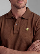 Polo Classic Marrón Hombre