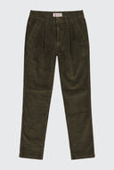Pantalón Verde Kaki Pana Hombre