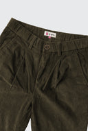 Pantalón Verde Kaki Pana Hombre