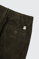 Pantalón Verde Kaki Pana Hombre