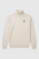 Jersey Cuello Alto Crudo Hombre