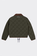 Chaqueta Kaki Acolchada Campo Mujer
