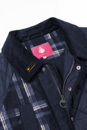 Chaqueta Azul Acolchada Campo Mujer