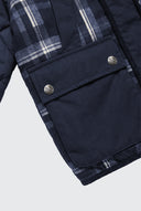 Chaqueta Azul Acolchada Campo Mujer