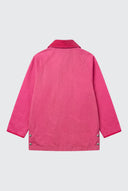 Parka Rosa Capote Mujer