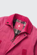 Parka Rosa Capote Mujer