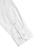 Chemise Homme Bleu Oxford À Pois