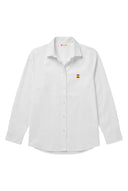 Camisa Blanca Oxford España Cuello Italiano Mujer