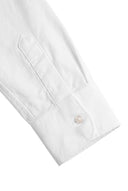 Camisa Blanca Oxford España Cuello Italiano Mujer