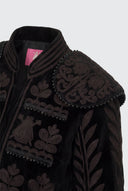 Chaquetilla  Azabache y  Tabaco Mujer - Edición Limitada