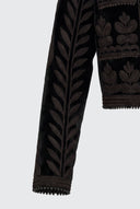 Chaquetilla  Azabache y  Tabaco Mujer - Edición Limitada