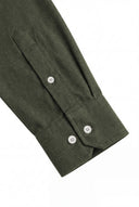 Chemise Homme Bleu Oxford À Pois