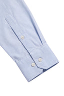 Camisa Celeste Cuadro Vichy Hombre