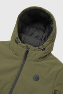 Trench matelassé Bleu Homme