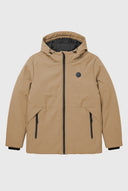 Parka Beige Técnica Acolchada Hombre