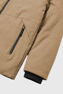 Parka Beige Técnica Acolchada Hombre