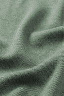 Jersey Cuello Pico Verde Agua Algodón Hombre