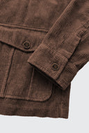 Chaqueta/Sahariana Pana Marrón Hombre