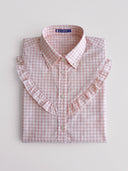 Camisa Rodeo Vichy Rosa Mujer