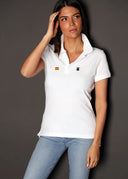 Polo Blanco Classic Mujer Personalizar