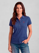 Polo Classic Azul Índigo Mujer