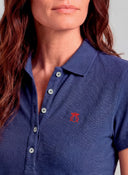 Polo Classic Azul Índigo Mujer