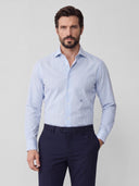 Camisa de Vestir Raya Diplomática Hombre