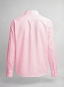 Women's Pink Oxford Shirt with Italian Collar