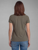 Polo Classic Verde Kaki Mujer